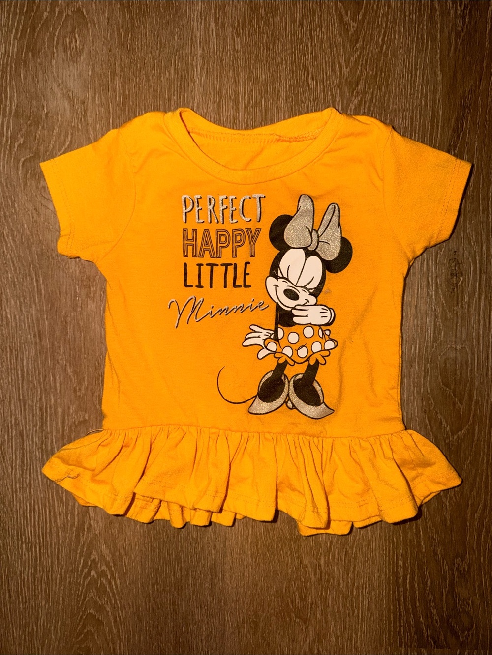 Girls’ Disney Minnie Mouse Ruffle Dress – Size 4T